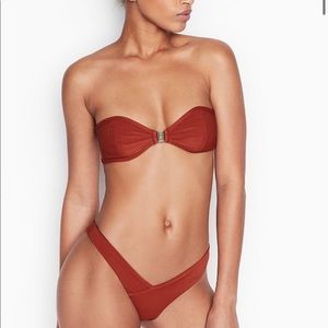 FAE ribbed swim cheeky bottom